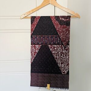 Brown African Print Fabric
